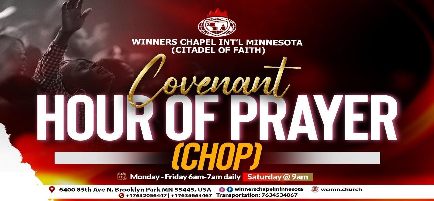 Covenant Hour of Prayer flier